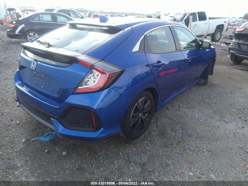 2018 HONDA CIVIC HATCHBACK EX SHHFK7H51JU219774