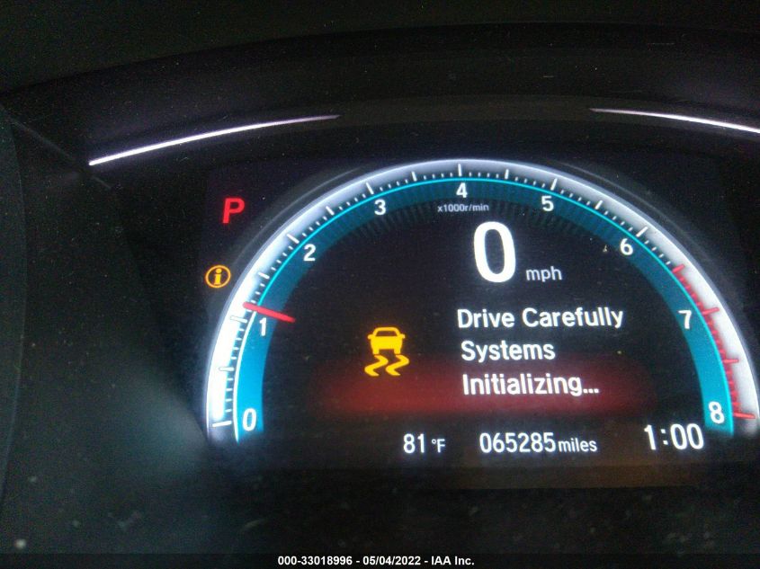 2018 HONDA CIVIC HATCHBACK EX SHHFK7H51JU219774