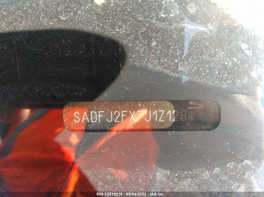 2018 JAGUAR E-PACE S/R-DYNAMIC S SADFJ2FX7J1Z12843