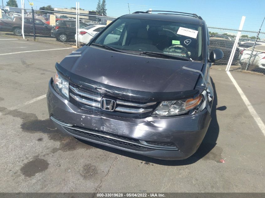 2016 HONDA ODYSSEY SE 5FNRL5H31GB026418