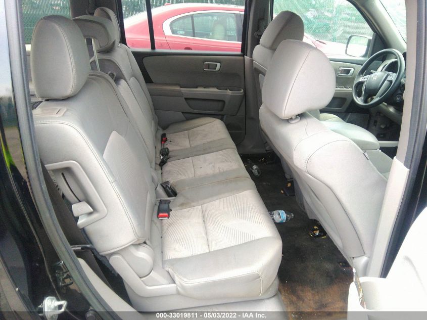 2013 HONDA PILOT LX 5FNYF4H25DB060832