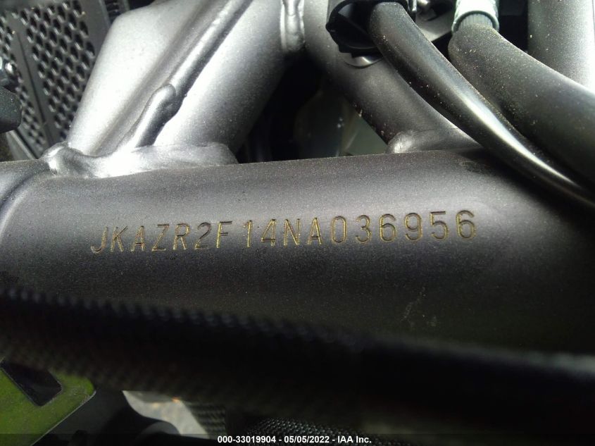 2022 KAWASAKI ZR900 JKAZR2F14NA036956