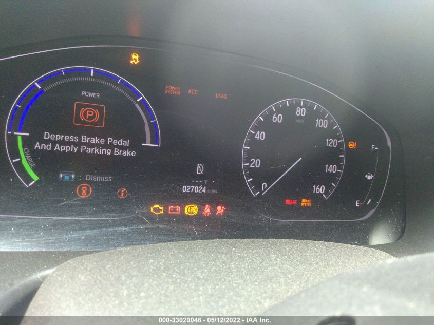 2019 HONDA ACCORD HYBRID 1HGCV3F94KA018554
