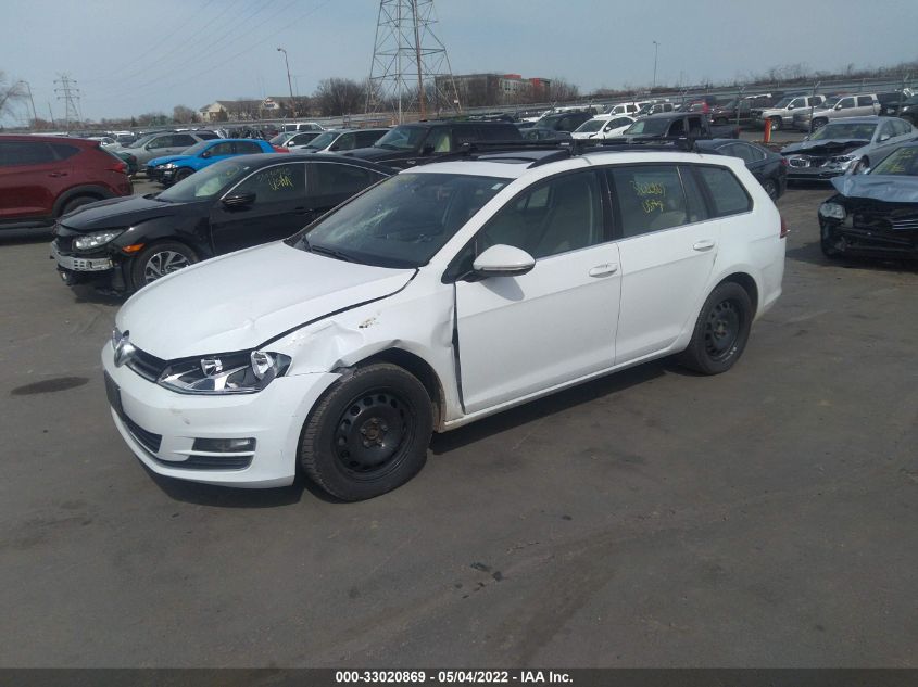2015 VOLKSWAGEN GOLF SPORTWAGEN TDI SE 3VWFA7AU8FM513565