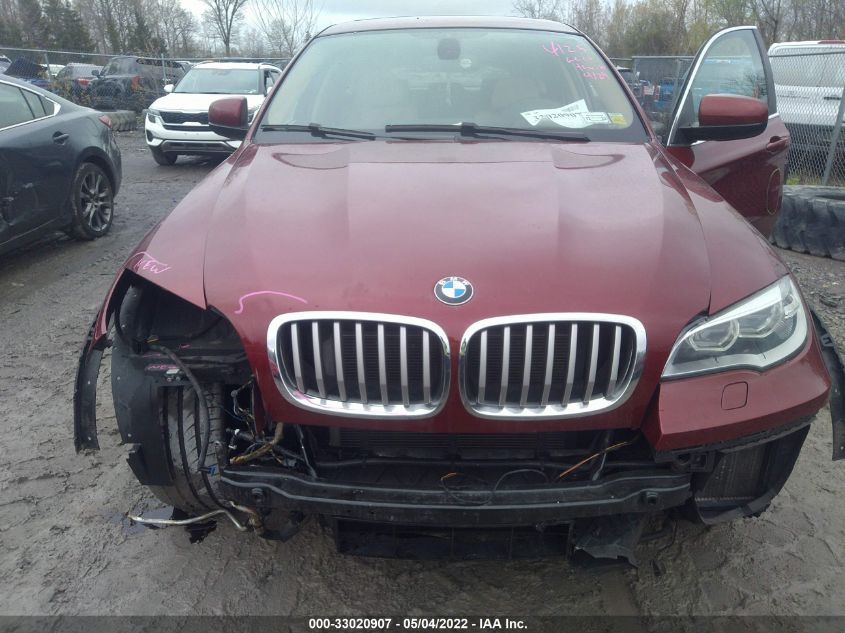 2014 BMW X6 XDRIVE50I 5UXFG8C52EL592422
