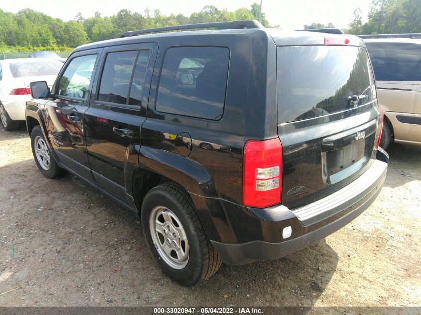 2014 JEEP PATRIOT SPORT 1C4NJPBB1ED889076