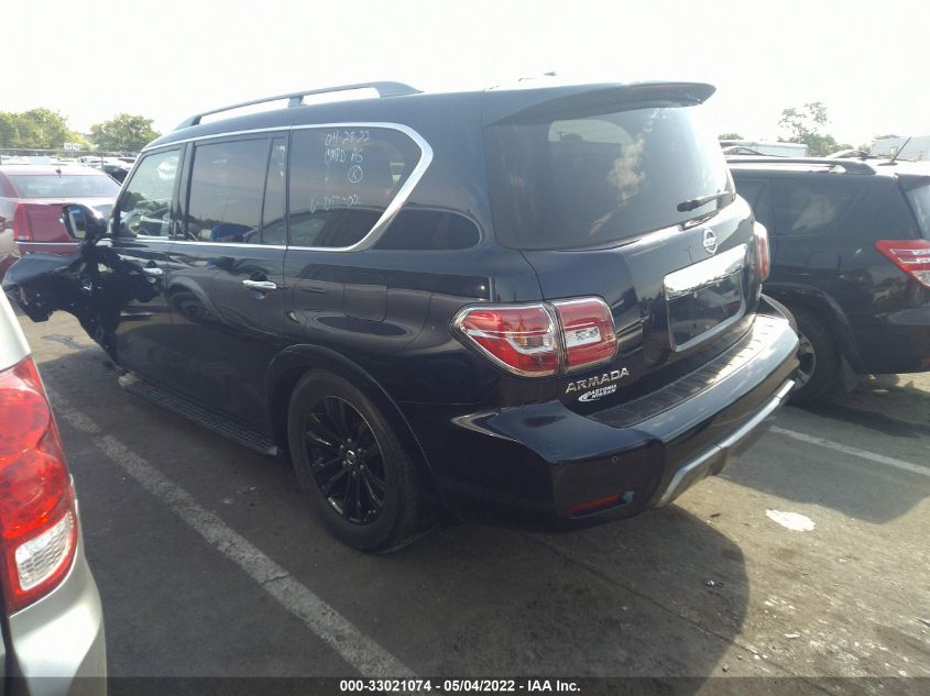 2019 NISSAN ARMADA PLATINUM JN8AY2NF0K9351578
