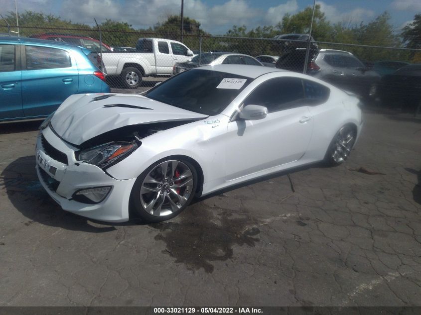 2015 HYUNDAI GENESIS COUPE 3.8L R-SPEC KMHHU6KJ0FU126341