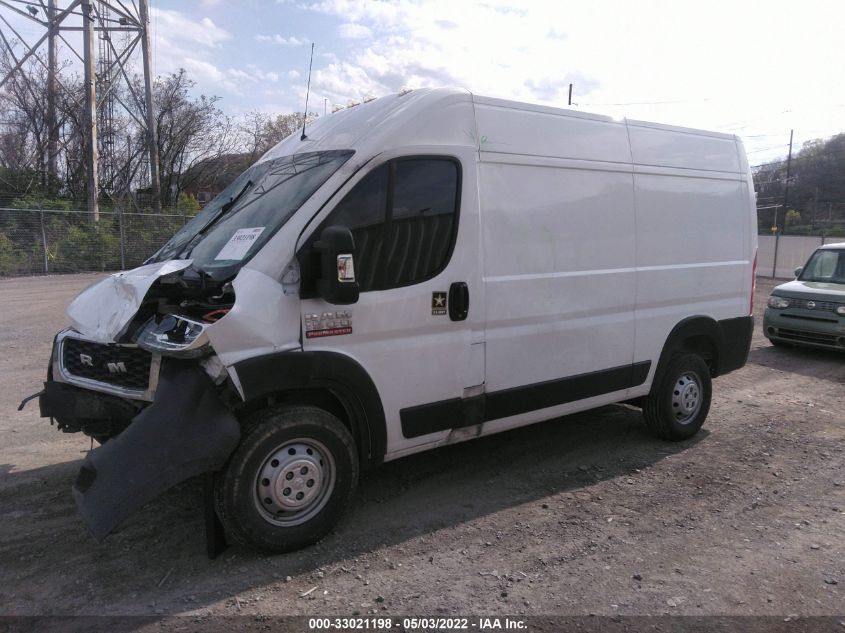 2020 RAM PROMASTER CARGO VAN 3C6TRVBG9LE139007