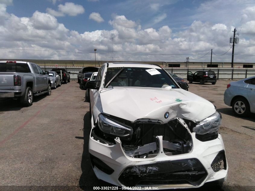 2020 BMW X3 M COMPETITION 5YMTS0C05LLT11078