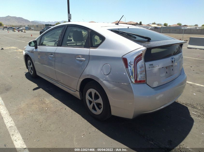 2015 TOYOTA PRIUS FOUR JTDKN3DU2F1908333