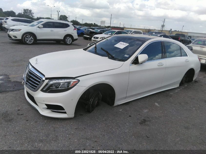 2016 MERCEDES-BENZ S-CLASS S 550 WDDUG8CB1GA234831