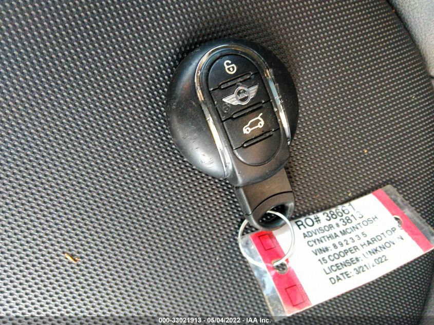 2015 MINI COOPER HARDTOP 4 DOOR S WMWXU3C56FT892335