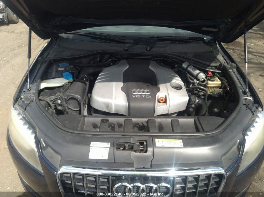 2013 AUDI Q7 3.0L TDI PREMIUM PLUS WA1LMAFE6DD000734