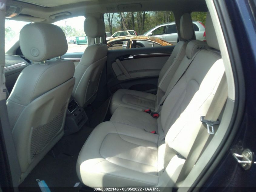 2013 AUDI Q7 3.0L TDI PREMIUM PLUS WA1LMAFE6DD000734