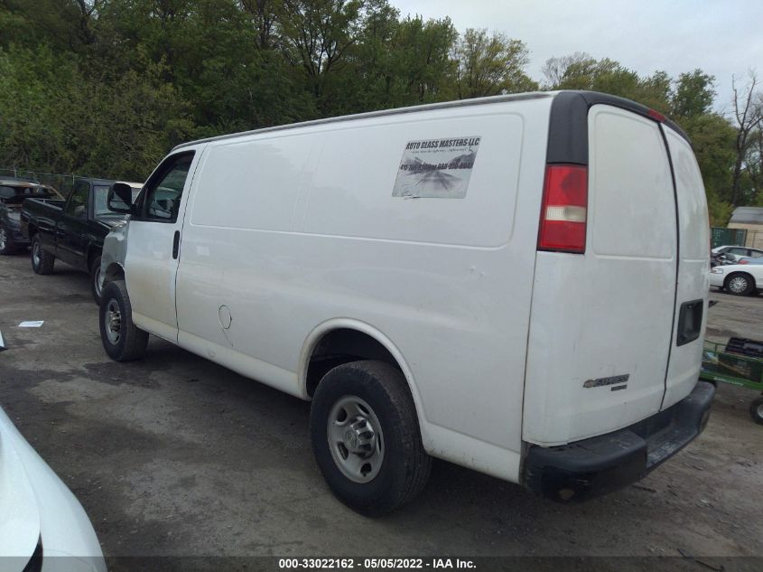 2014 CHEVROLET EXPRESS CARGO VAN 1GCWGFCA5E1139670