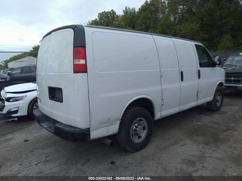 2014 CHEVROLET EXPRESS CARGO VAN 1GCWGFCA5E1139670