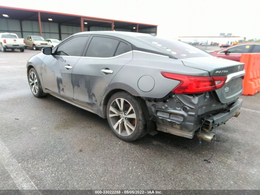 2017 NISSAN MAXIMA SV 1N4AA6AP5HC418358
