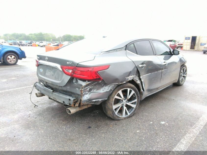 2017 NISSAN MAXIMA SV 1N4AA6AP5HC418358