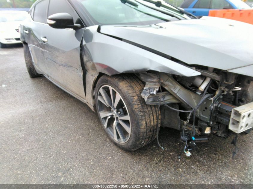 2017 NISSAN MAXIMA SV 1N4AA6AP5HC418358