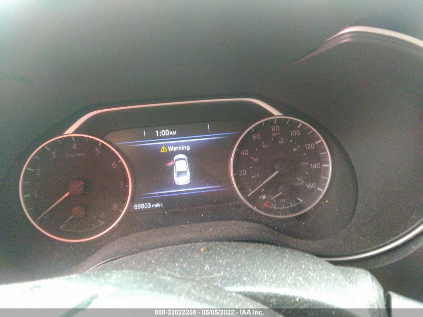 2017 NISSAN MAXIMA SV 1N4AA6AP5HC418358