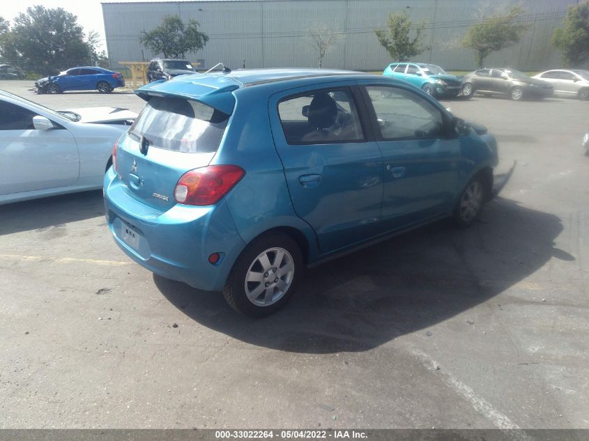 2015 MITSUBISHI MIRAGE ES/RF ML32A4HJ8FH049101