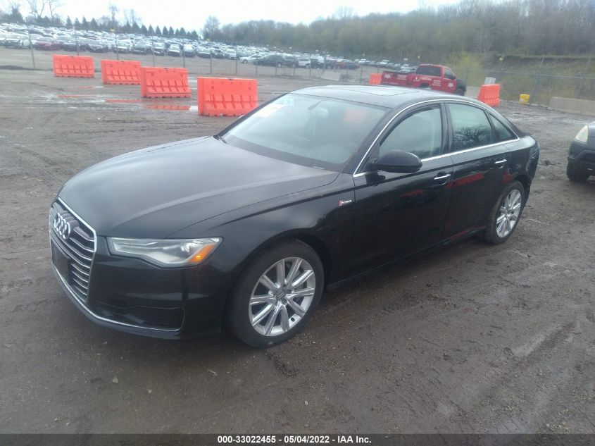 2016 AUDI A6 3.0T PREMIUM PLUS WAUFGAFC3GN002400