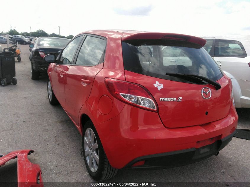 2013 MAZDA MAZDA2 TOURING JM1DE1LY5D0160388