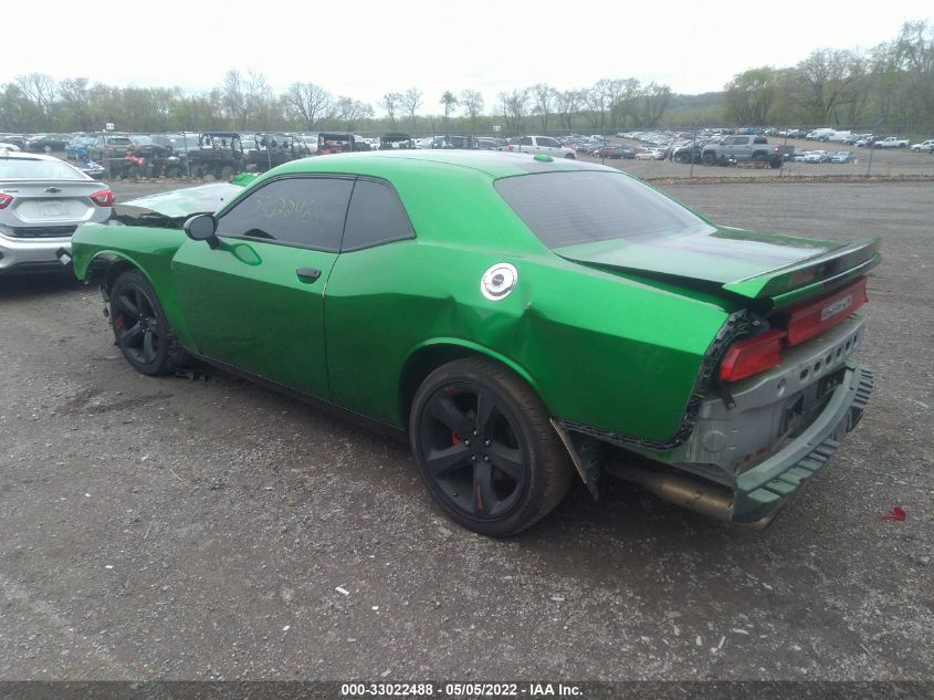 2013 DODGE CHALLENGER SXT 2C3CDYAG8DH641642