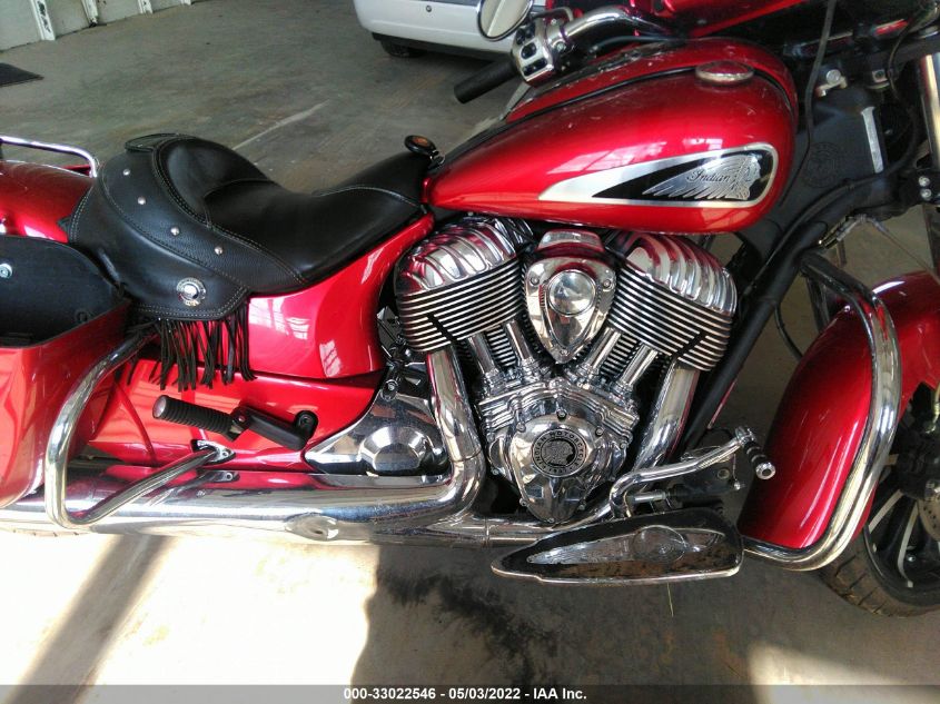 2019 INDIAN MOTORCYCLE CO. CHIEFTAIN LIMITED 56KTCAAA2K3371500