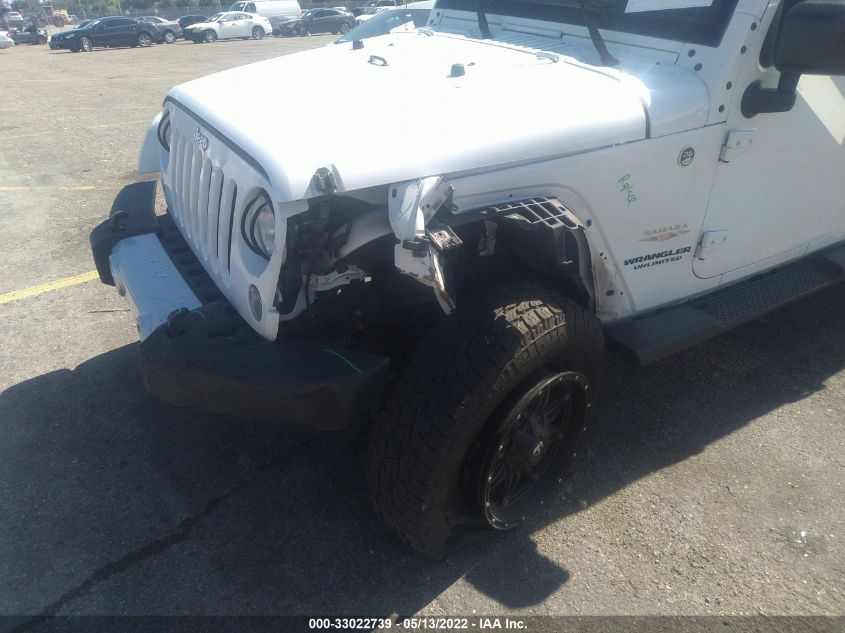 2014 JEEP WRANGLER UNLIMITED SAHARA 1C4BJWEG8EL322695