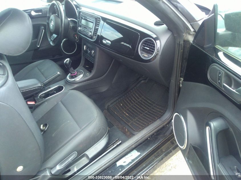 2014 VOLKSWAGEN BEETLE COUPE 2.5L 3VWJX7AT7EM611596