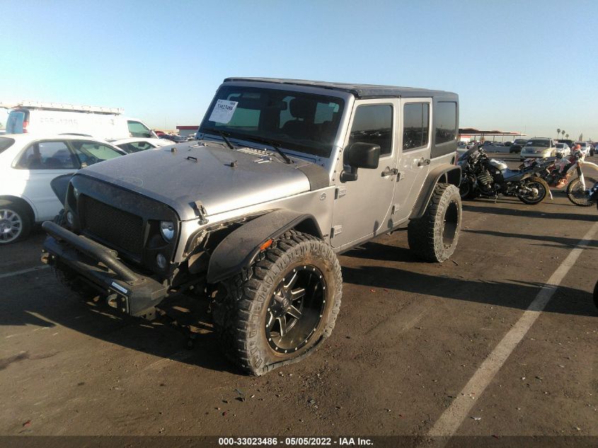2015 JEEP WRANGLER UNLIMITED SPORT 1C4BJWDG2FL581086