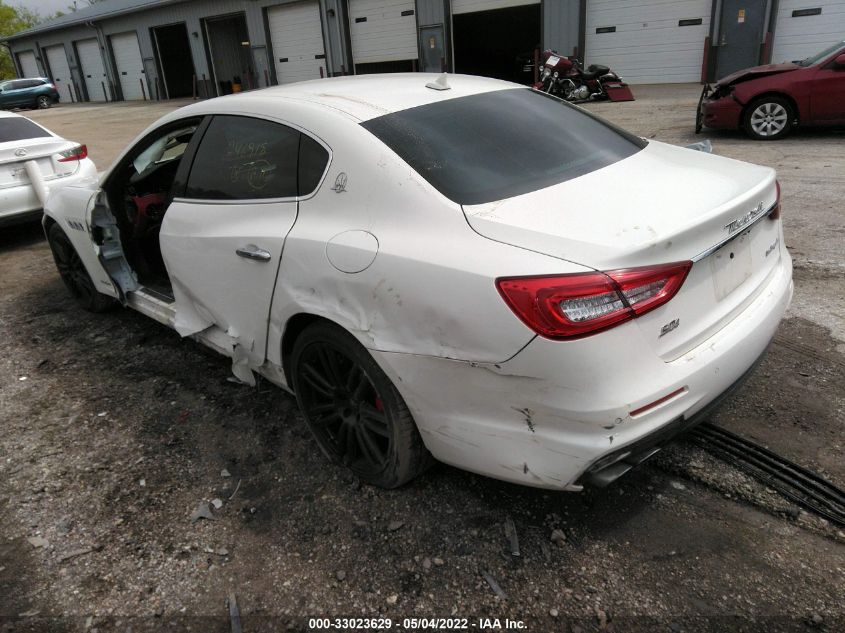 2017 MASERATI QUATTROPORTE S ZAM56RRS2H1246918