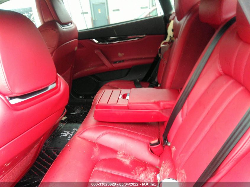 2017 MASERATI QUATTROPORTE S ZAM56RRS2H1246918