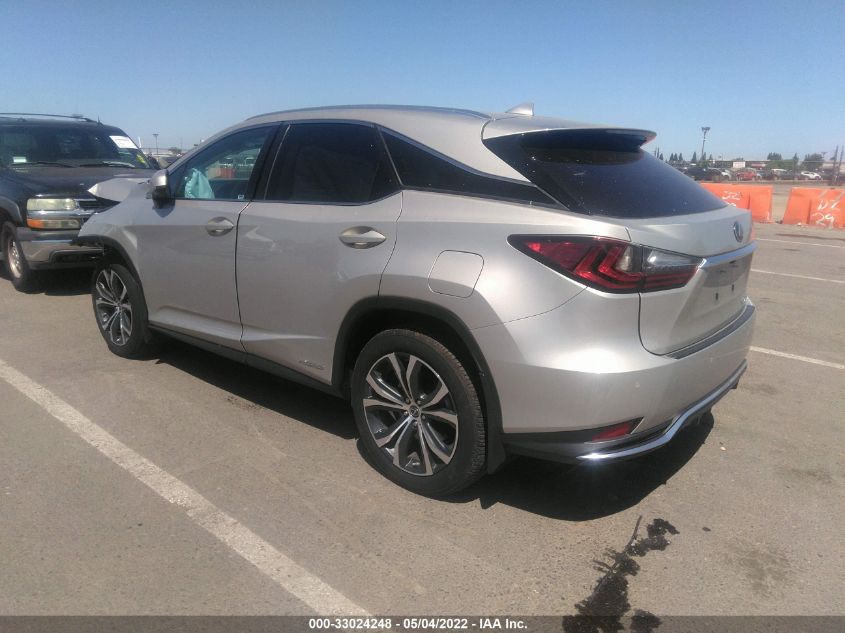 2021 LEXUS RX RX 450H 2T2HGMDA5MC061330