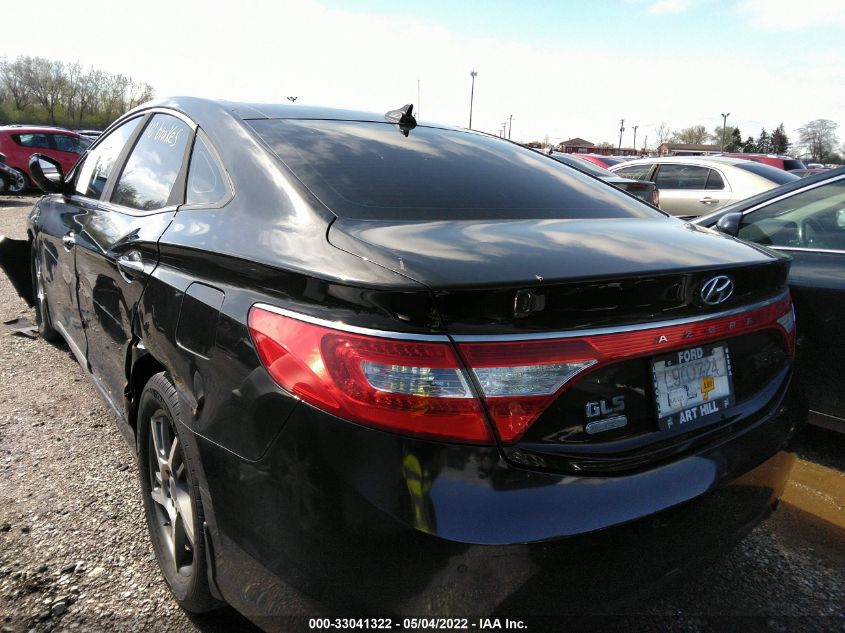 2013 HYUNDAI AZERA KMHFH4JG7DA226148