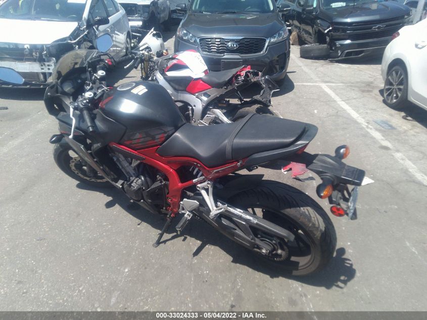 2016 HONDA CBR650 F MLHRC7415G5200165
