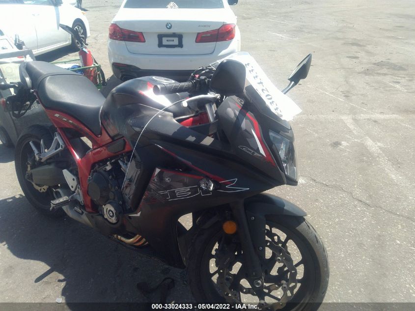 2016 HONDA CBR650 F MLHRC7415G5200165