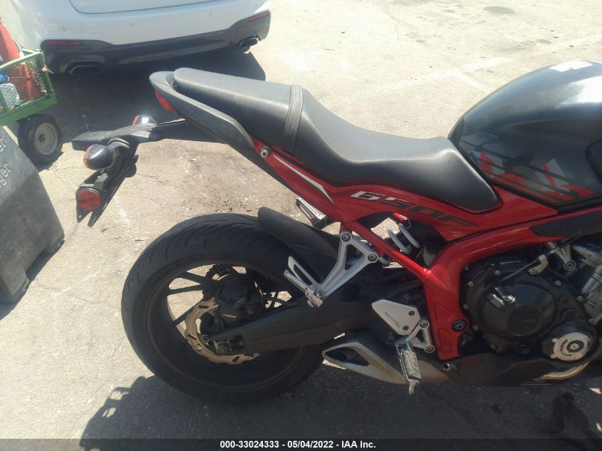 2016 HONDA CBR650 F MLHRC7415G5200165