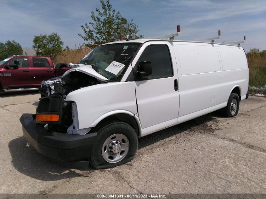2017 CHEVROLET EXPRESS 3500 WORK VAN 1GCZGHFGXH1129438