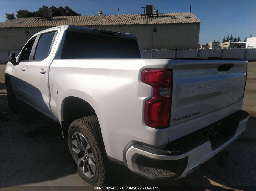 2022 CHEVROLET SILVERADO 1500 LTD RST 3GCUYEED4NG164406