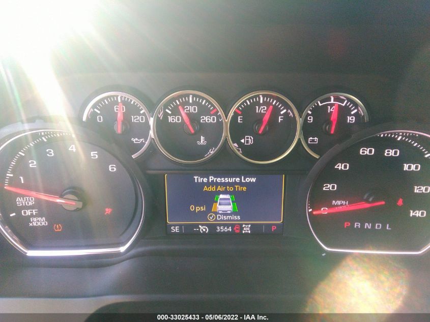 2022 CHEVROLET SILVERADO 1500 LTD RST 3GCUYEED4NG164406