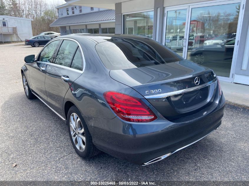 2015 MERCEDES-BENZ C-CLASS C 300 55SWF4KB4FU081513