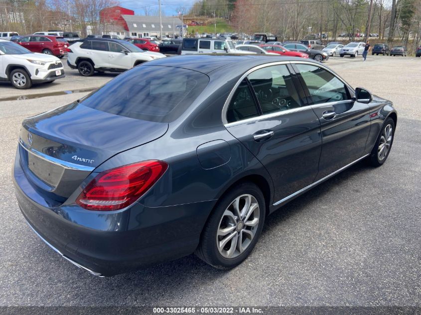 2015 MERCEDES-BENZ C-CLASS C 300 55SWF4KB4FU081513