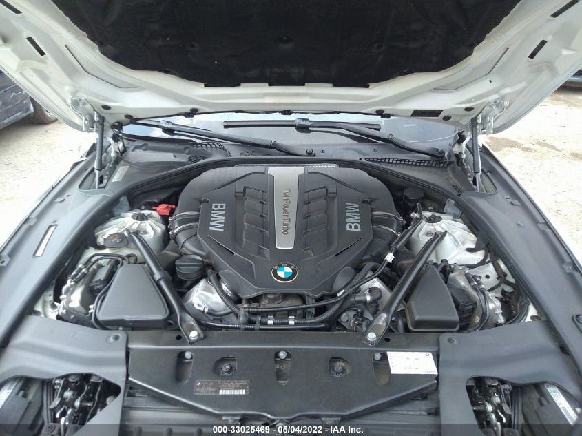 2013 BMW 6 SERIES 650I WBA6B2C50DD128614