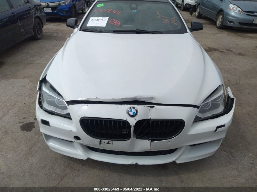 2013 BMW 6 SERIES 650I WBA6B2C50DD128614