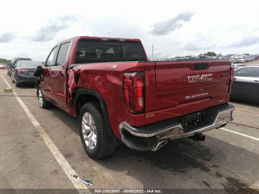 2021 GMC SIERRA 1500 SLT 1GTU9DED0MZ208519
