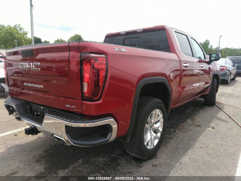 2021 GMC SIERRA 1500 SLT 1GTU9DED0MZ208519