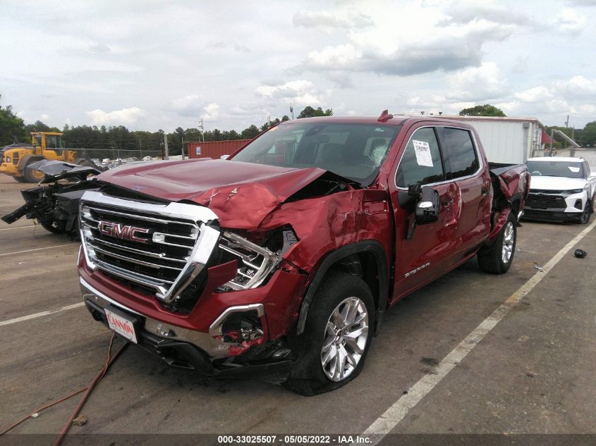 2021 GMC SIERRA 1500 SLT 1GTU9DED0MZ208519